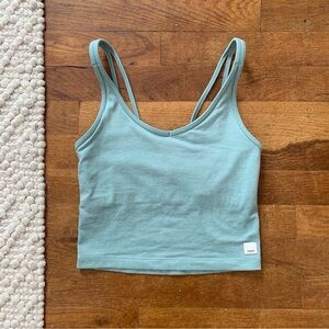 Vuori Halo Crop Size XS Salt Heather